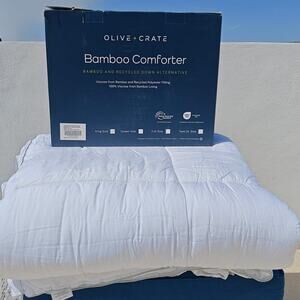 Olive Crate 100% Bamboo CALI KING - Cooling Comforter Duvet Insert [DISPLAY]